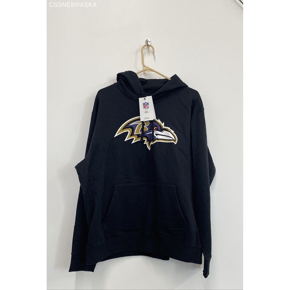 NFL Black Baltimore Ravens Antigua Victory Pullover Hoodie - Size‎ XL